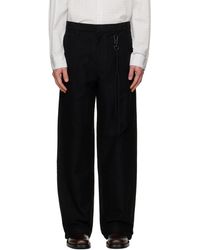 Song For The Mute - Suede Moleskin Straight Leg Trousers - Lyst