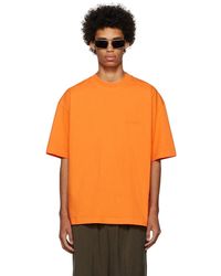 Balenciaga Orange Big Dragon Shirt for Men | Lyst