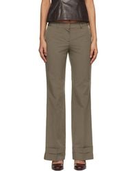 Our Legacy - Khaki Hip Trousers - Lyst