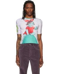 Chopova Lowena - Mulitcolor Miss Egg Fitted Jersey T-Shirt - Lyst