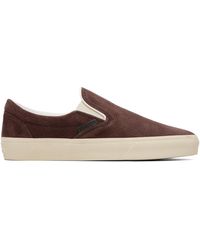 Tom Ford - Perforated Suede Jude Slip On Sneakers - Lyst