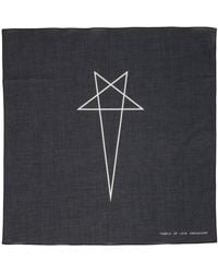 Rick Owens - Tower Penta Bandana Scarf - Lyst