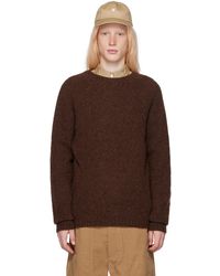 Norse Projects - Brown Birnir Sweater - Lyst