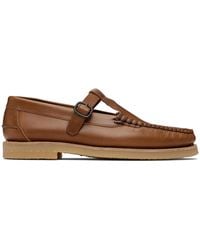 Hereu - Alber Rubber Veg Tan Loafers - Lyst