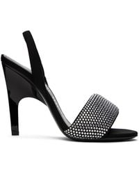 The Attico - Rem 105Mm Crystal-Embellished Sandals - Lyst