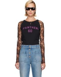 Valentino - Lace 'Panther 60' T-Shirt - Lyst