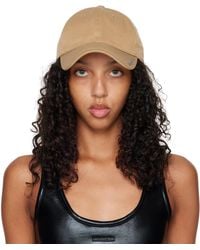 Mugler - Beige '' Cap - Lyst