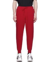 Nike - Red Dri-fit Sportwear Crossover Sweatpants - Lyst
