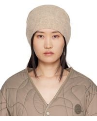 By Malene Birger - Taupe Felime Beanie - Lyst