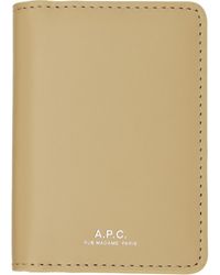 A.P.C. - Stefan Card Holder - Lyst