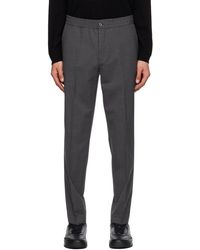 Theory - Gray Larin Trousers - Lyst