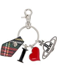 Vivienne Westwood - ブラック 'I Love Orb' キーホルダー - Lyst