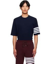 Thom Browne - Jersey 4-Bar T-Shirt - Lyst