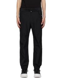 3 MONCLER GRENOBLE - Black Day-namic Trousers - Lyst