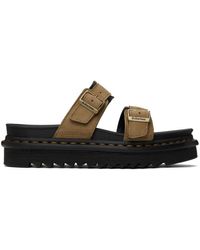 Dr. Martens - Tan Myles Sandals - Lyst