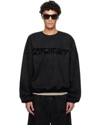 Fear Of God - Holiday Modern Crewneck Faux-Suede Sweatshirt - Lyst