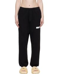MM6 by Maison Margiela - Unbrushed Cotton Sweatpants - Lyst