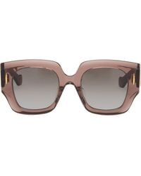 Loewe - Anagram Square Sunglasses - Lyst