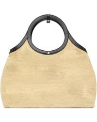 Courreges - Raphia Holy Day Tote - Lyst