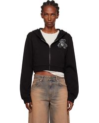 we11done - Teddy Bear Slim-Fit Zip-Up Hoodie - Lyst