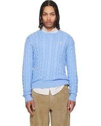 Polo Ralph Lauren - Cable-Knit Cotton Sweater - Lyst