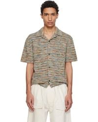 Paul Smith - 'Signature Stripe' Knitted Cotton Shirt - Lyst
