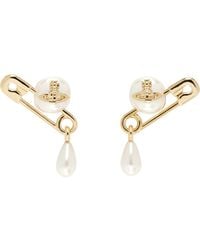 Vivienne Westwood - Claude Small Stud Earrings - Lyst