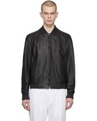 BOSS by HUGO BOSS Leather jackets for Men | Online Sale up to 39% off | Lyst