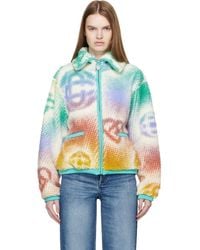 CASABLANCA - Monogram Fleece Jacket - Lyst