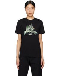 Givenchy - Black Bonded T-shirt - Lyst