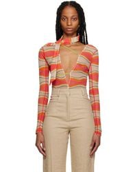 Jacquemus - Le Raphia 'Le Body Abanaba' Bodysuit - Lyst