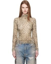 Amiri - Deer Long Sleeve T-shirt - Lyst