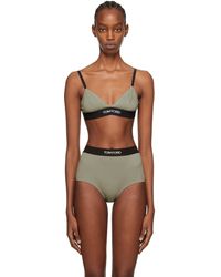 Tom Ford - Green Triangle Bra - Lyst