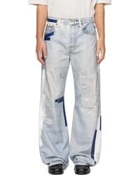Acne Studios - Trompe-L'Oeil Tape 2021M Jeans - Lyst