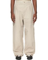 Maison Margiela - Cotton-Blend Cargo Pants - Lyst