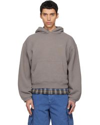 ERL - Pull À Capuche Heathered - Lyst