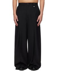 Egonlab - Fluid Tailored Wide Leg Trousers - Lyst