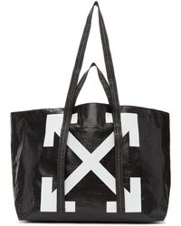 Off-White c/o Virgil Abloh Logo Tote - Black