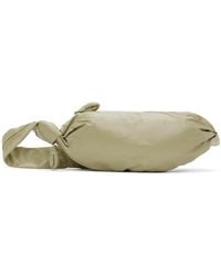 Lemaire - Taupe Small Soft Croissant Bag - Lyst