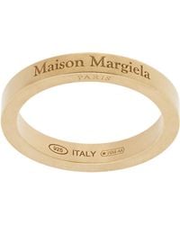 Maison Margiela - Bague À Logo - Lyst