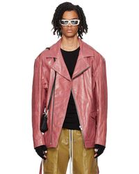 Rick Owens - Porterville Jumbo Luke Stooges Leather Jacket - Lyst