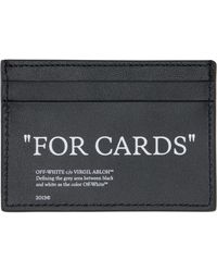 Off-White c/o Virgil Abloh - Off- Quote Card Holder - Lyst