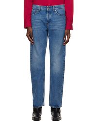 メンズ Séfr ブルー ストレートカット ジーンズ ブルー | Lyst