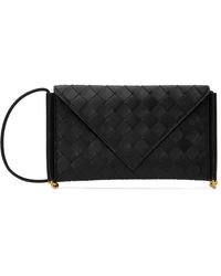 Bottega Veneta - Sac Pour Téléphone Solstice Noir - Lyst