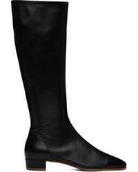 BY FAR - Edie Leather Knee-High Boots - Lyst