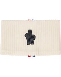 3 MONCLER GRENOBLE - Off-white Tricolor Headband - Lyst