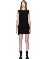Rier - Robe Courte Noire - Lyst