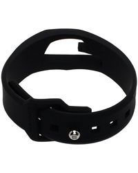 Givenchy - Bracelet noir à découpe giv - Lyst
