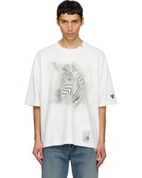 Maison Mihara Yasuhiro - Horse Printed T-Shirt - Lyst