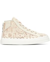 chloe high top trainers